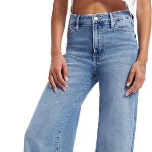 Good  American Skate High Waist Wide Leg Jeans